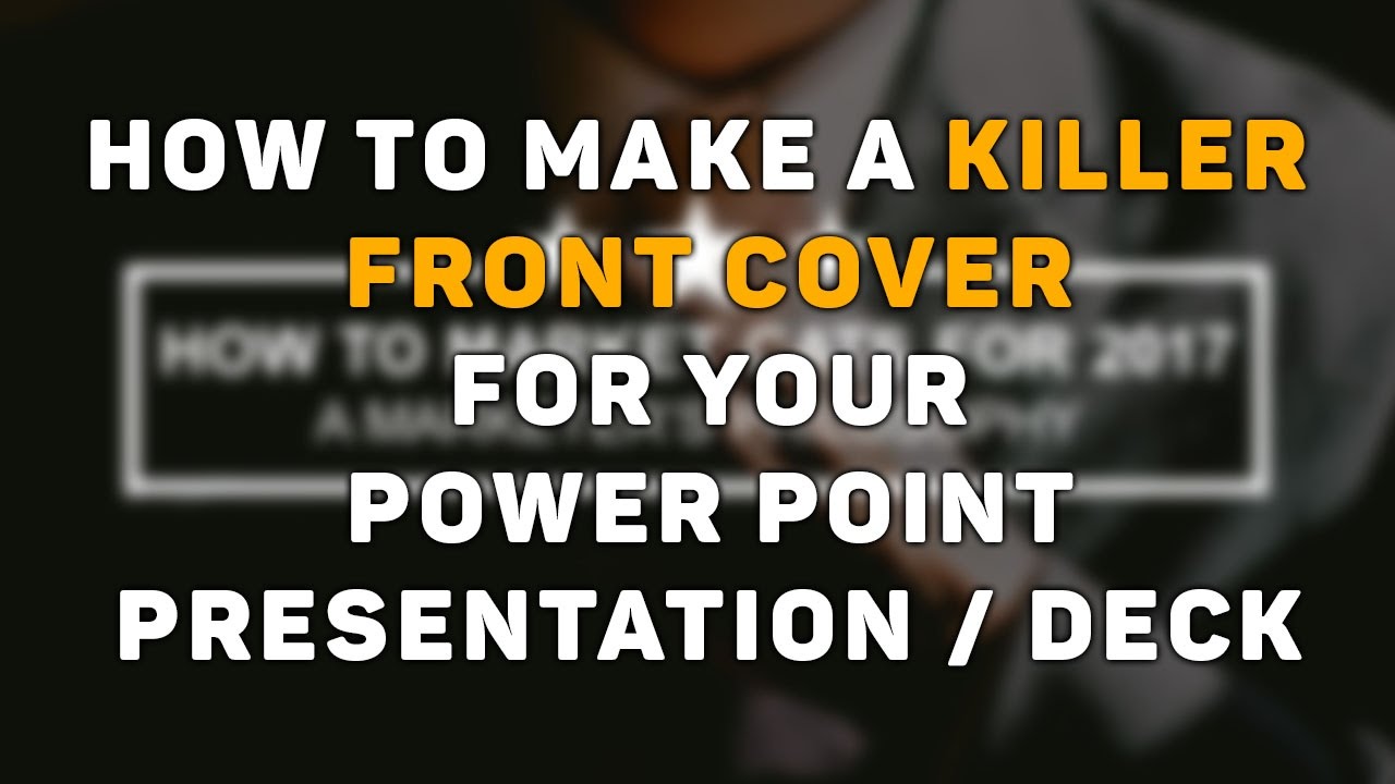 how to make killer presentations with powerpoint