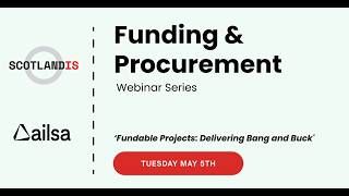 Funding Mini Masterclass: Fundable Projects, Delivering Bang and Buck