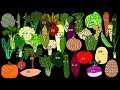 Vegetable song  the kids picture show fun  educational learning