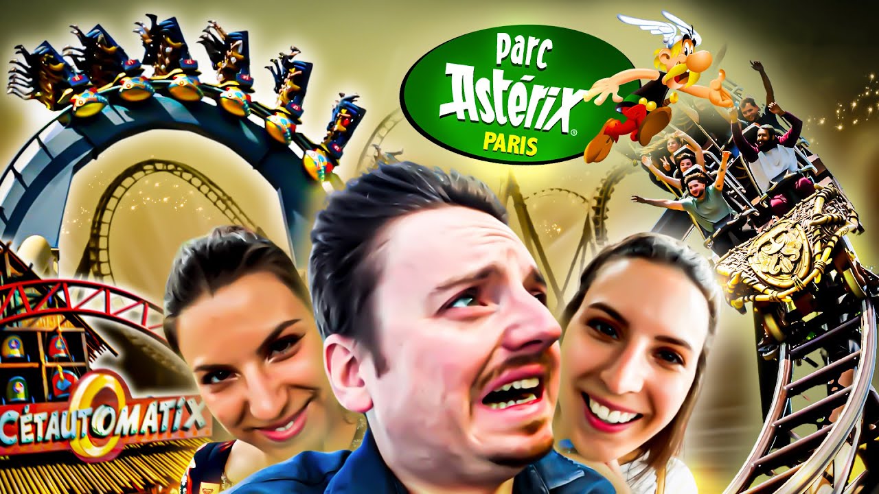 Journée de FOLIE au PARC ASTÉRIX ! Toutatis, Cervoise & les Copains !