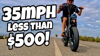 This $500 e-Bike Goes 35mph 🤯 Askmy E500