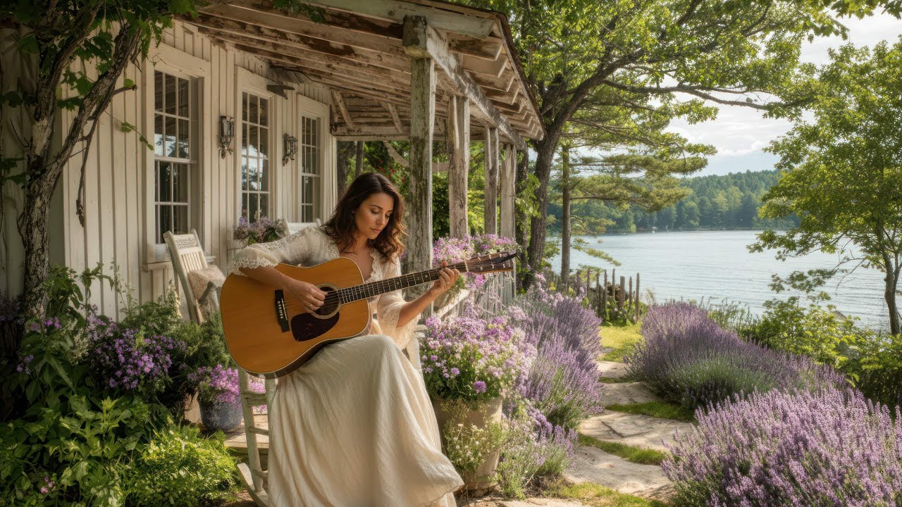 Old Country Whisper Acoustic Guitar Instrumental for Gentle Family Lullabies