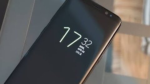 S8 style always on display for s7 and others samsung device(7.0)