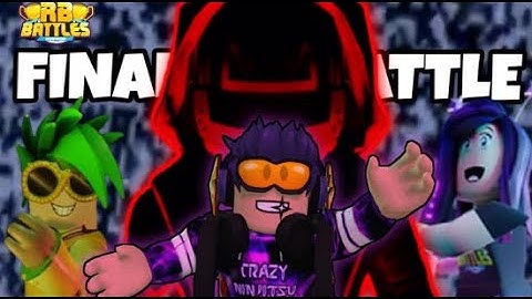 🔴GOLDEN CROWN OF COURAGE IS BACK!!! Roblox RB Battles Final Battle🔴