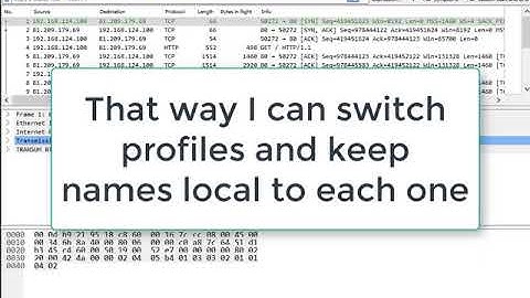 Wireshark Tip #23: Hosts File in Profile Directory