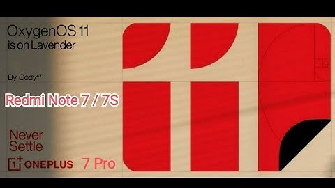 Turn your Redmi note 7/7s into OnePlus 7 Pro