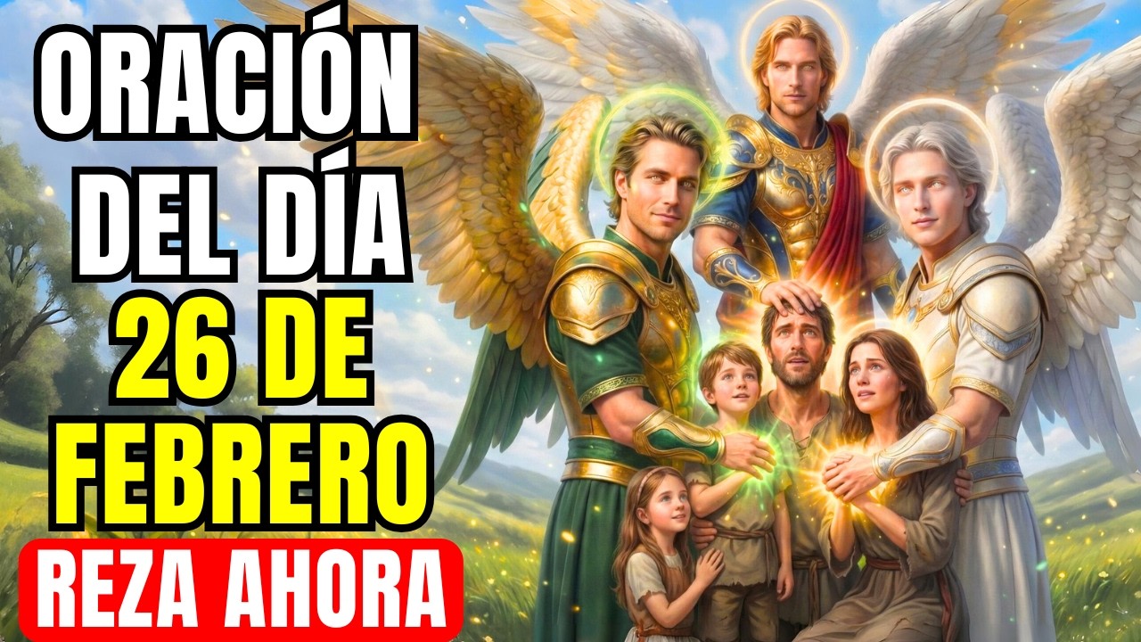 Oración de los 3 Arcángeles para ALEJAR MALDICIONES y TRAER PAZ a la Familia — Reza Conmigo