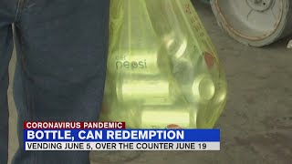 Bottle and can redemption to resume in June
