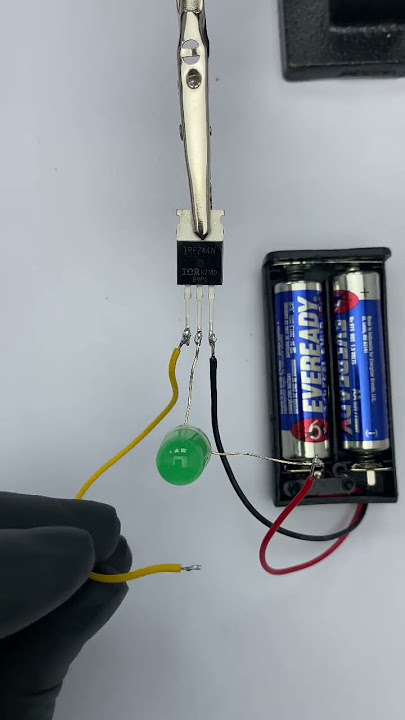 Cara kerja mosfet N channel