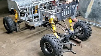 HOMEMADE 4X4 MINI JEEP ROCK CRAWLER 4WD P4