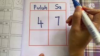 Matematik tahun 1- kenali nilai tempat dan nilai digit