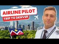 Airline pilot trip to denver 