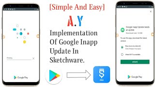 [Learn] Implementation Of Google Inapp Update In Sketchware.