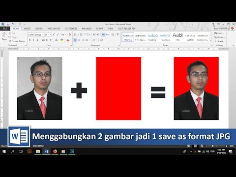 Video: Cara Menggabungkan 2 Gambar