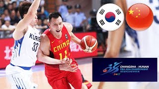 South Korea 🇰🇷 v China 🇨🇳 - Classic Full Games | FIBA Asia Championship 2015
