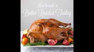 Butter roasted turkey | get the full recipe:
http://goboldwithbutter.com/how-to-make-a-butter-roasted-turkey/ an
easy herb compound does double duty i...