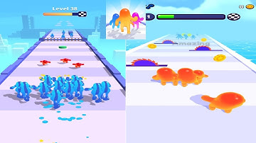Jelly Clash 3D _ ALL levels gameplay android,ios