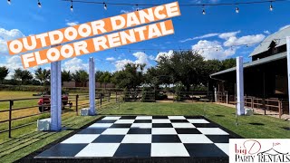 Outdoor Dance Floor Rentals in Dallas / Fort Worth