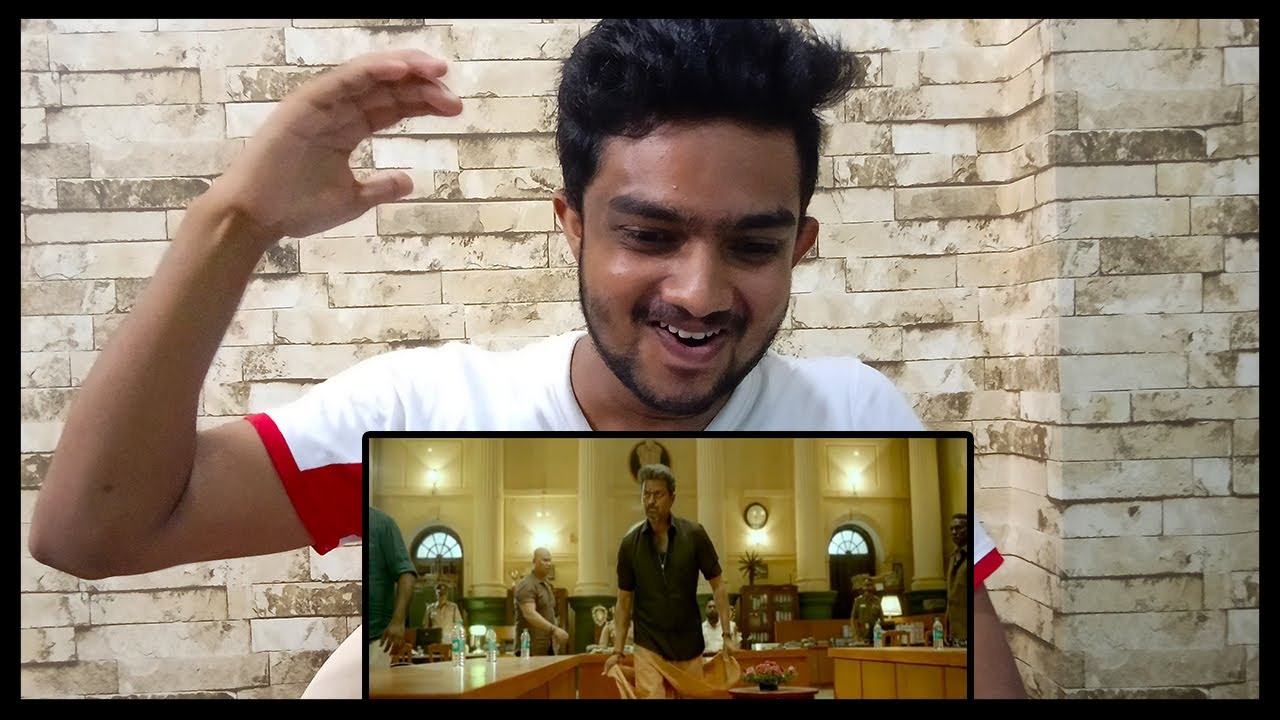 Bigil - Rayappan Collector Office Mass Scene REACTION | Thalapathy Vijay | Anurag Sharma