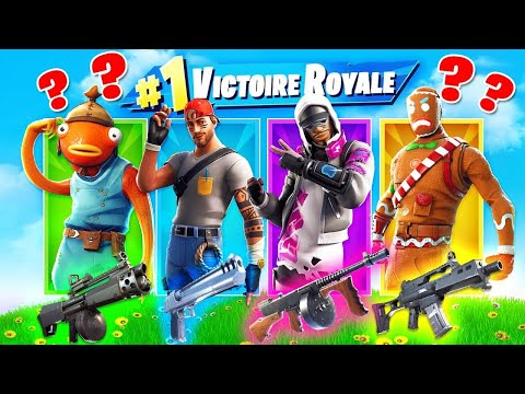 SKIN ALÉATOIRE CHALLENGE sur FORTNITE !