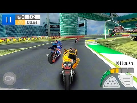 Jogo de Corrida de Moto Real Bike Racing Android Gameplay 