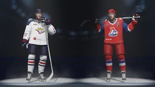 : Gagarin Cup 2024 Final. Lokomotiv-Metallurg. Game 4. NHL16 for PS4
