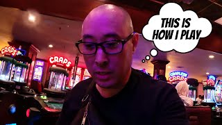 An EASY LOW ROLLING method on BUBBLE CRAPS to make a little $!
