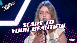 Nisa - 'Scars To Your Beautiful' | Knockouts | The Voice Kids | VTM