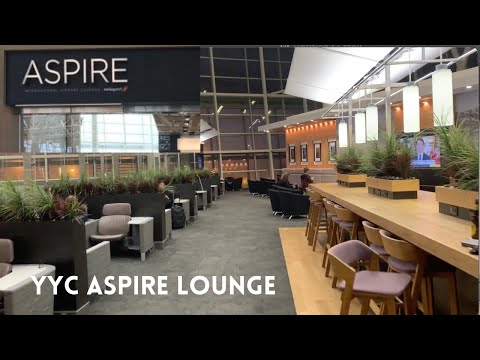 Video: May lounge ba ang Calgary Airport?