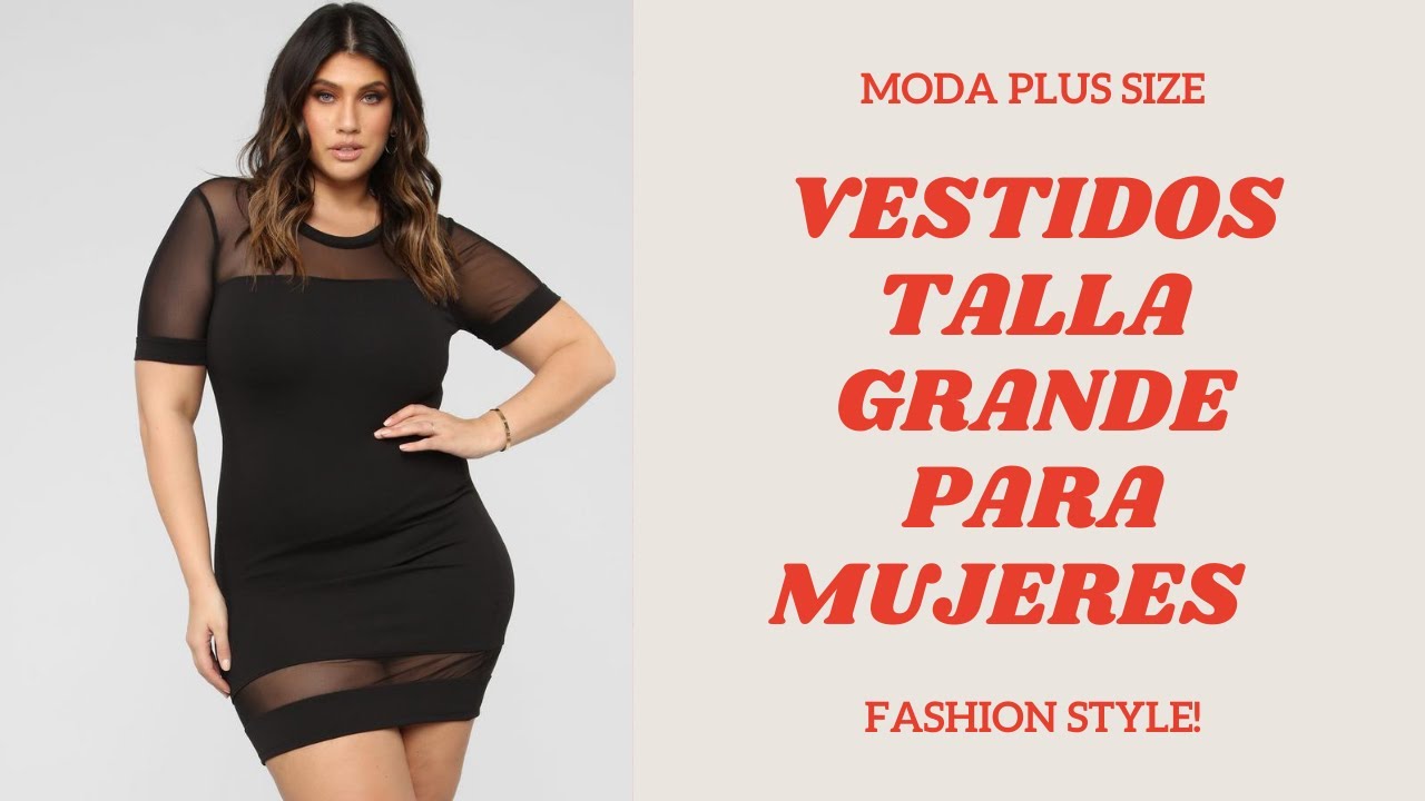 vestidos cortos de fiesta | VESTIDOS TALLA GRANDE PARA MUJERES | Moda Plus  Size 2020 - YouTube