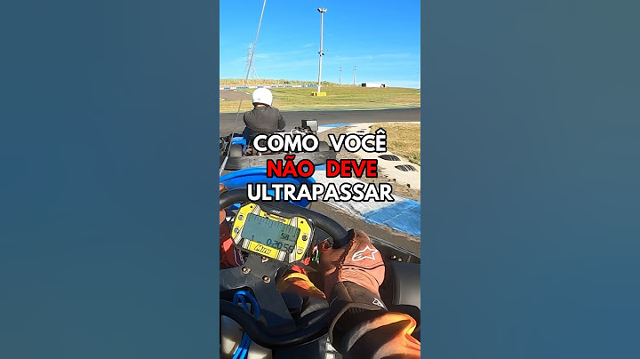 Como você não deve ultrapassar