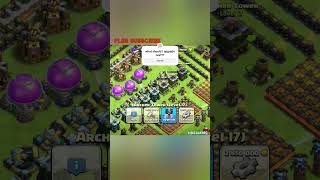 Maxing my th 13 base in coc | coc subscribe | clash of clans | #shorts #trending #subscribe