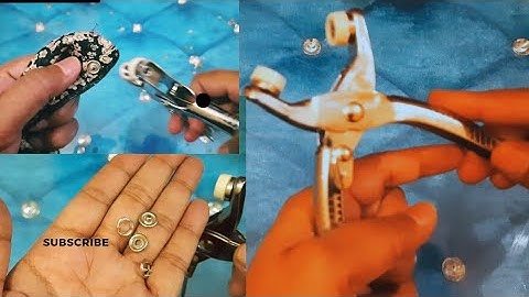 How To Use Grommet Tool || Best Grommet Tools 🛠 @KhudkarkeDekhenofficial