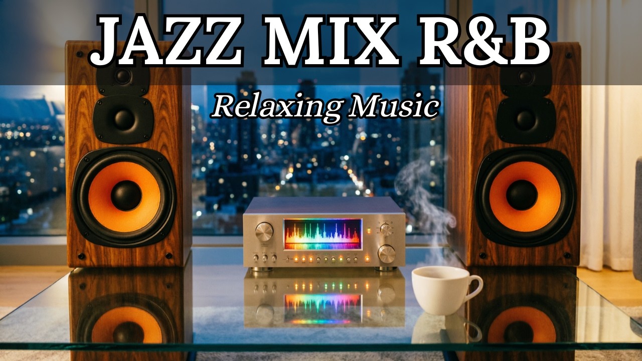 Smooth Jazz & R&B Mix 🎷✨ | Relaxing Evening Music for Work, Study, and Peaceful Night Mood