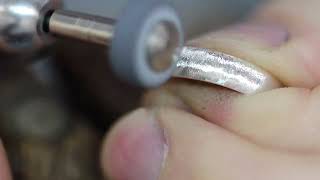 RING TEXTURES  Brush, Stone, and Hammer Finishes!