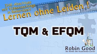TQM and EFQM