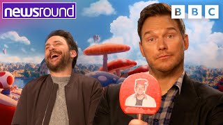 The Super Mario Bros. Movie 🍄 | Chris Pratt & Charlie Day: Who's Most Likely To... | Newsround