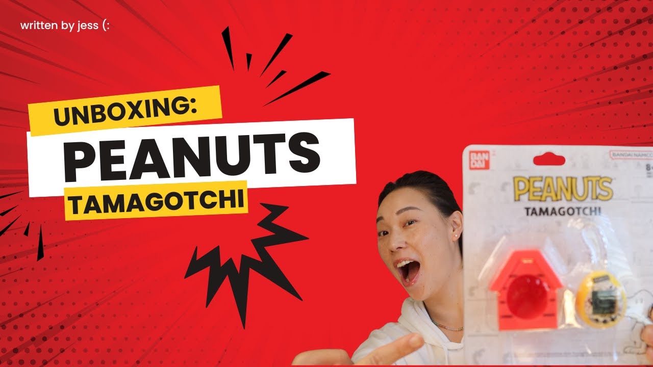 Unboxing: Peanuts Tamagotchi - YouTube