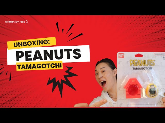 Unboxing: Peanuts Tamagotchi - YouTube