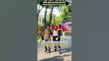 Khoảnh khắc đáng yêu của Cụ Bà và Chàng Lính Trẻ #camdong #yeucuocsong #yeuthuong #hanhphuc #a80