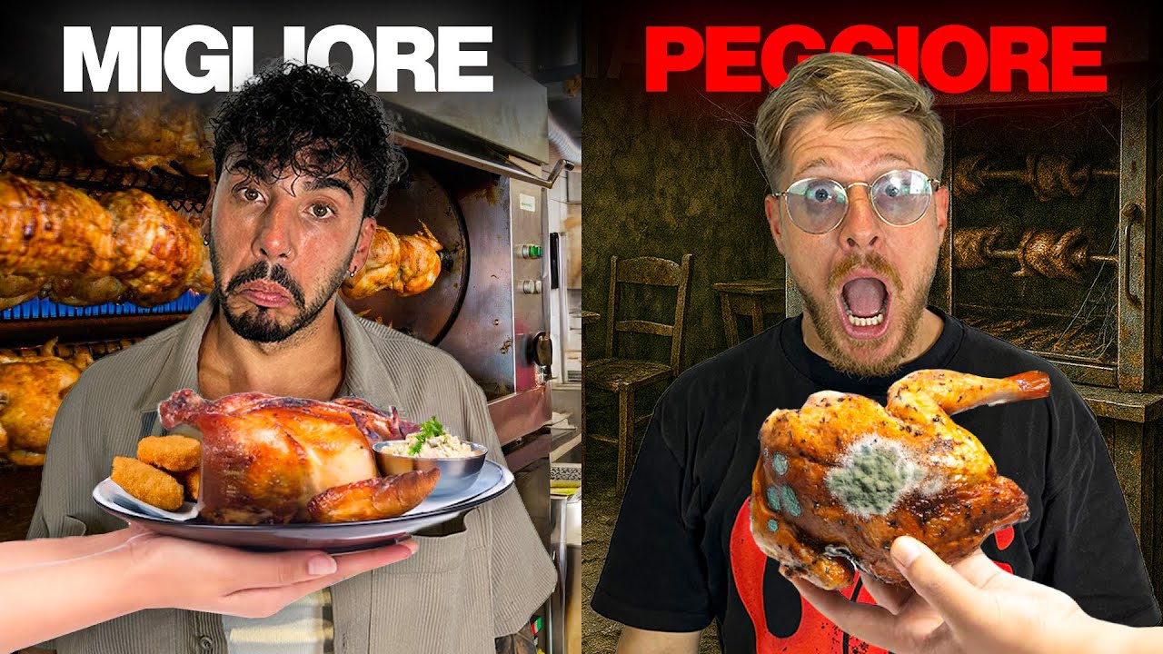 PEGGIORE vs MIGLIORE POLLERIA SU JUST EAT - OGGI ABBIAMO TROVATO IL RISTORANTE MIGLIORE DI SEMPRE!