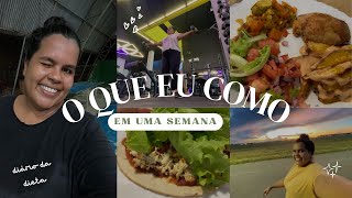 Diário da Dieta REAL! Uma semana e tudo que eu como pra emagrecer!