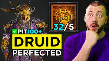 The absolute best Druid Build in Season 9 perfected! - Pulverize Puddle Splasher