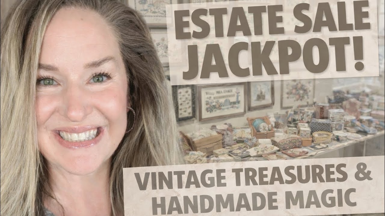Часть 1!!! 🥰 Распродажа винтажных вещей в секонд-хенде (Винтажные сокровища в доме мечты для руко...