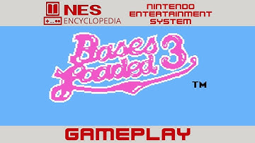 Bases Loaded 3 - NES Gameplay