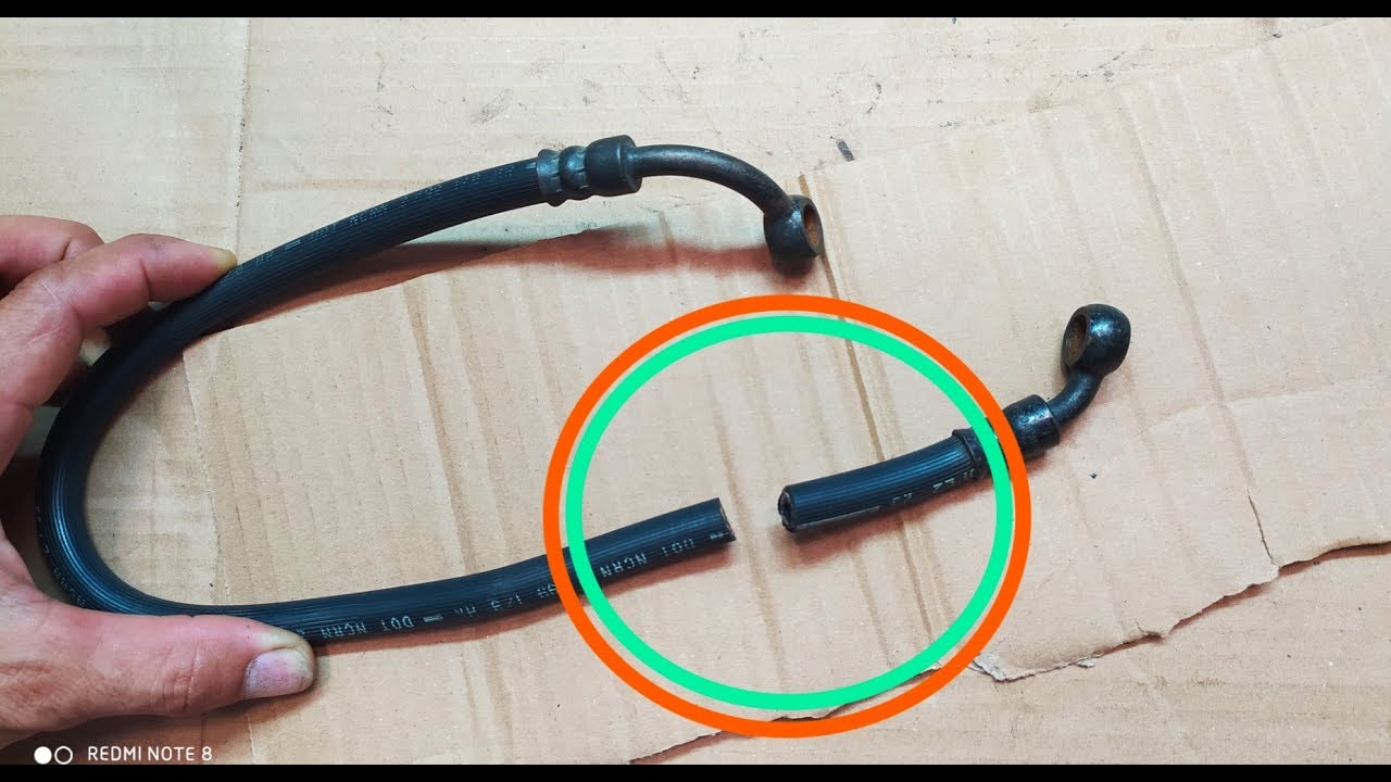 Cara Menyambung Selang Rem Motor