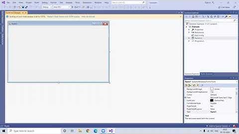 introduction to the parts of VB.Net Interface and Design a form with label, textbox and button tool