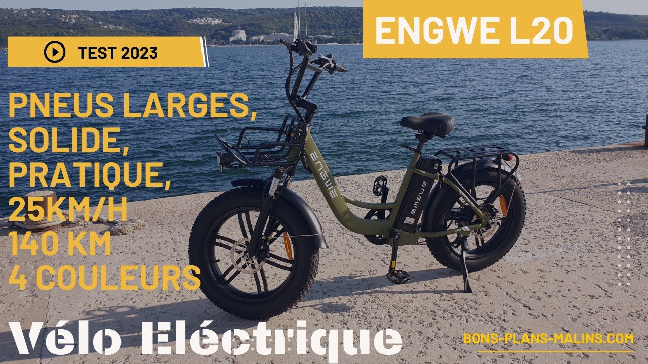 Test du vélo électrique ENGWE L20 ! ultra pratique, pneus larges — free download