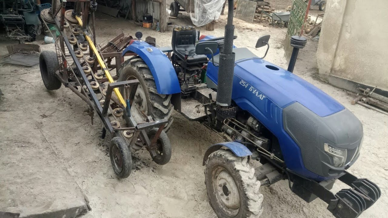 Часниковий комбайн (пробний запуск)