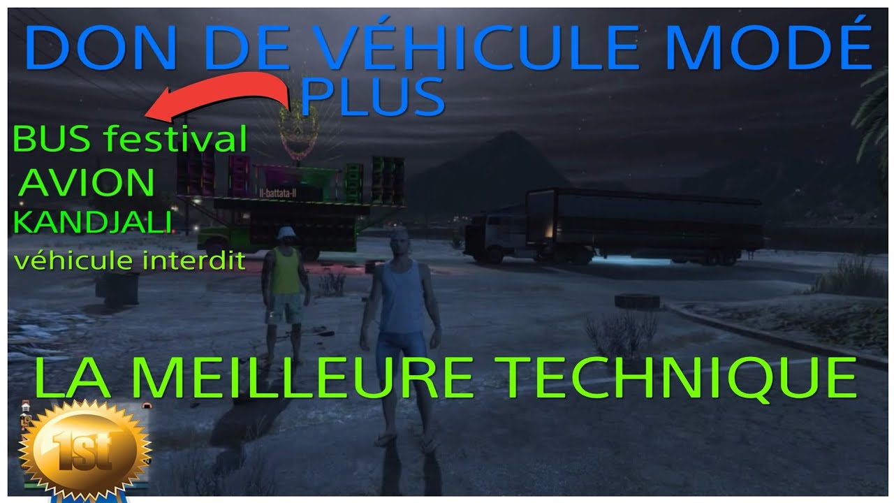 GLITCH DON DE VÉHICULE MEILLEUR TECHNIQUE MODER, BUS FESTIVAL AVION